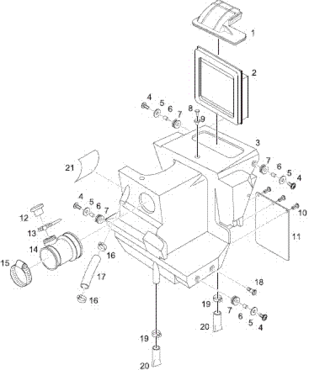 Ansaugsystem Luftfilterkasten