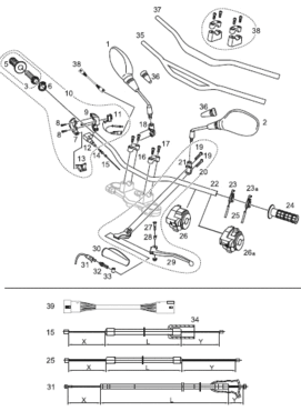 Bowdenzüge / Wellen