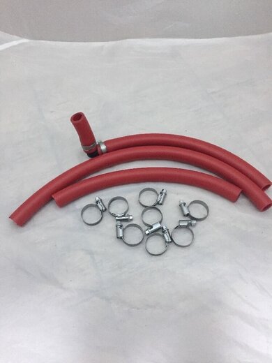 SM SX Kühlerschlauch System Racing rot