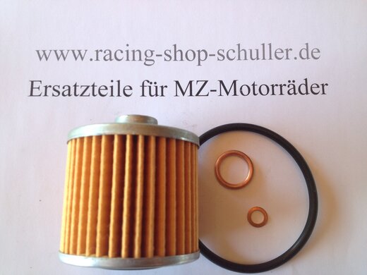 Ölfilter 660 mit 4x Cu-Ring und O-Ring