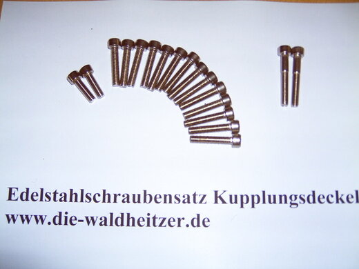Edelstahlschraubensatz Kupplungsdeckel