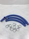 SM SX Kühlerschlauch System Racing blau