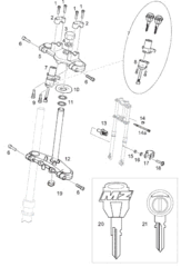 Zündschloß Alternative ohne Parklicht mit Stecker