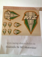 Aufkleberbogen "MZ ...lebt"
