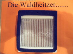 Luftfilter mit Gitter 660 & 125