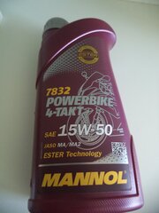 Motorenöl 15W50 Mannol