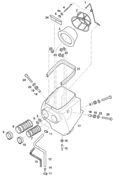 DIN 985-M4-8-A4K Sechskantmutter