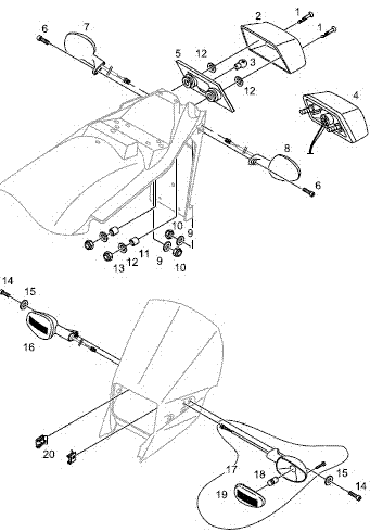 Zylinderschraube M6x20