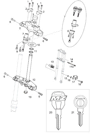 Zndschlo (mit elektr. Teil)