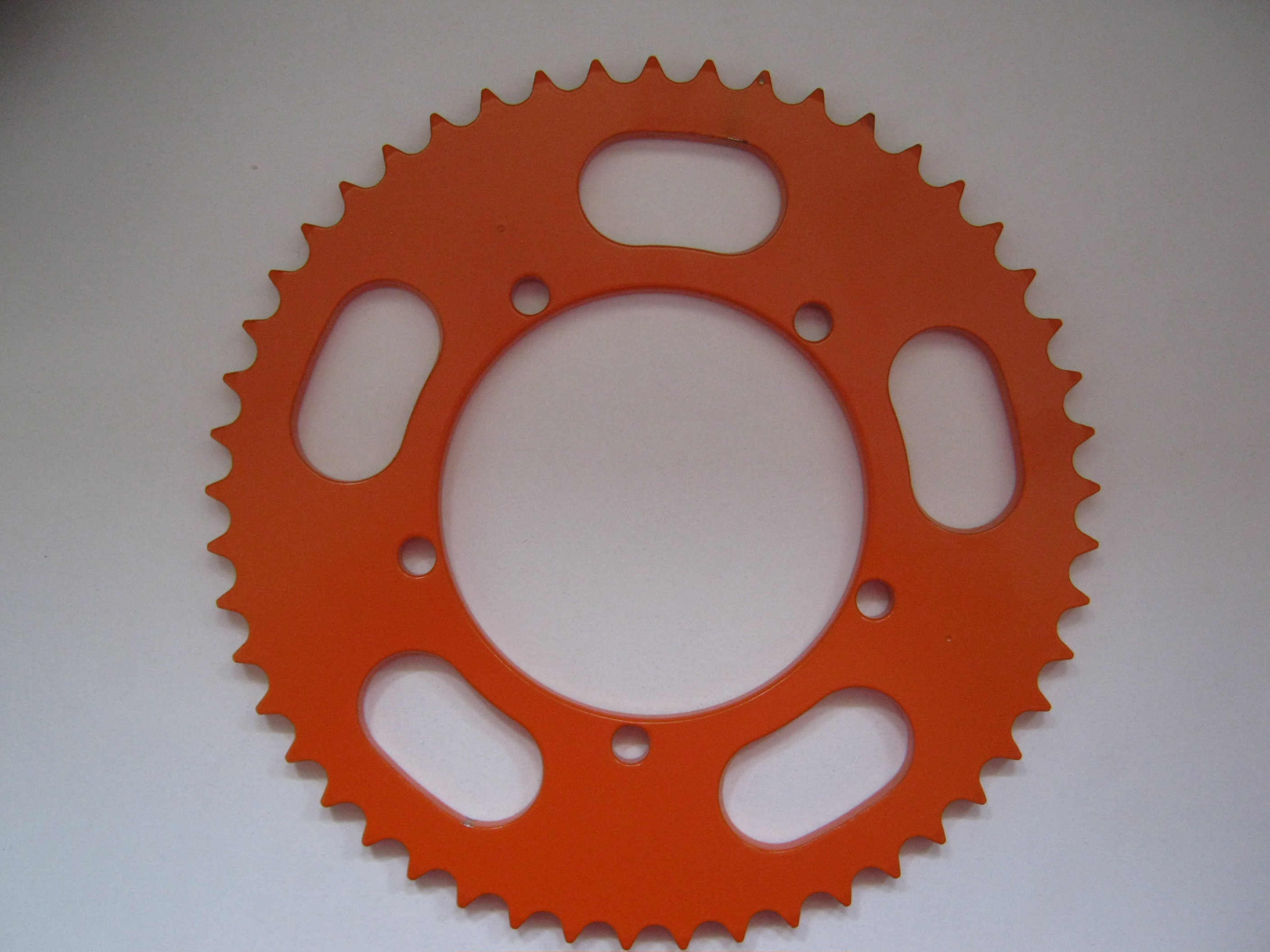 Kettenblatt Kettenrad  49 Z 428 orange  beschichtet SM SX