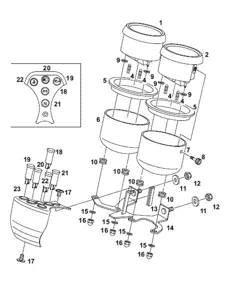 Sechskantmutter M6x8