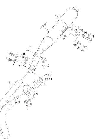 Auspuffhalter Aluminium mit Gummilager und Buchse