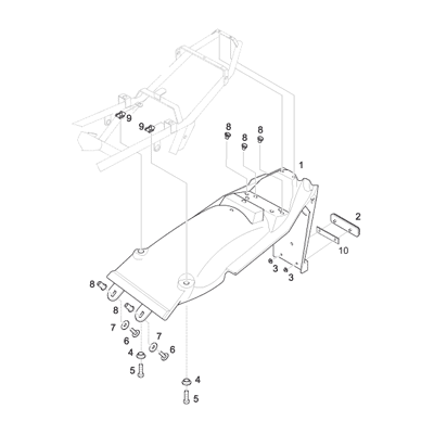 Linsen-Flanschkopfschraube M5X16-10.9-ps sw