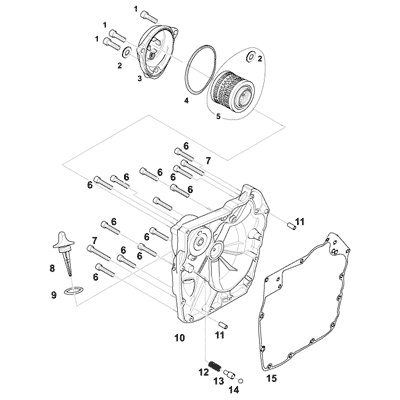 O-Ring Peilstab kokil.