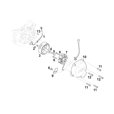 Scheibe Rotor 8,4-A4K DIN 6340