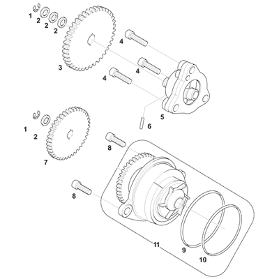 O-Ring Wasserpumpe